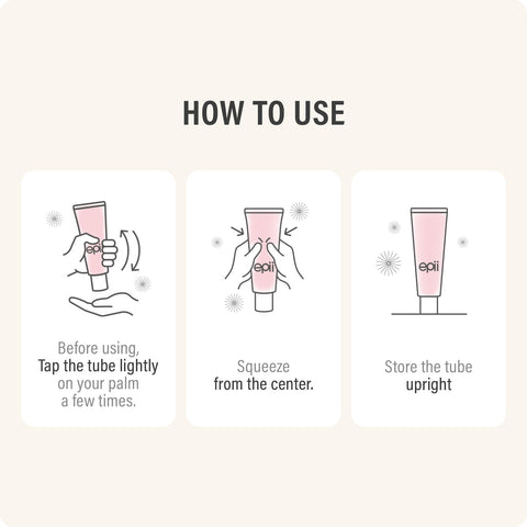 epii Double Up Cream - application