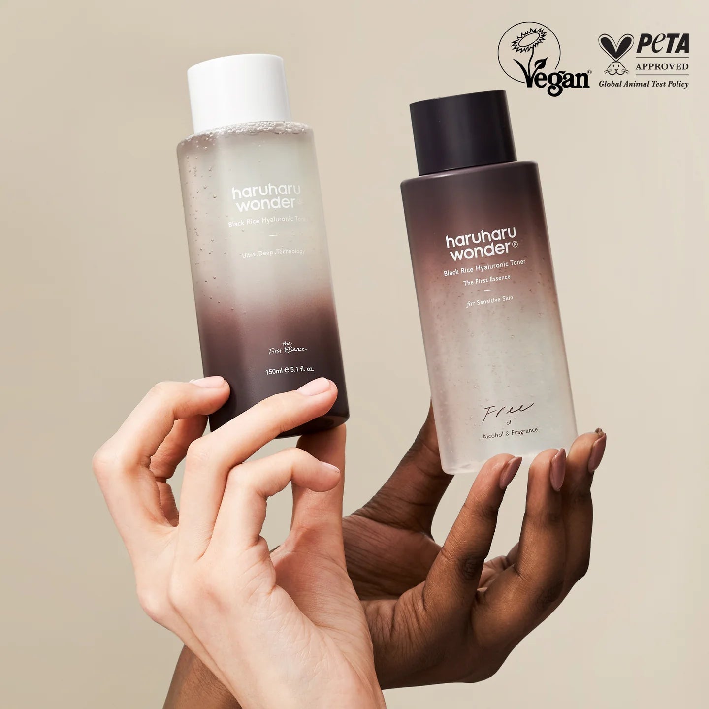 haruharu wonder Black Rice Hyaluronic Toner - skincare routine