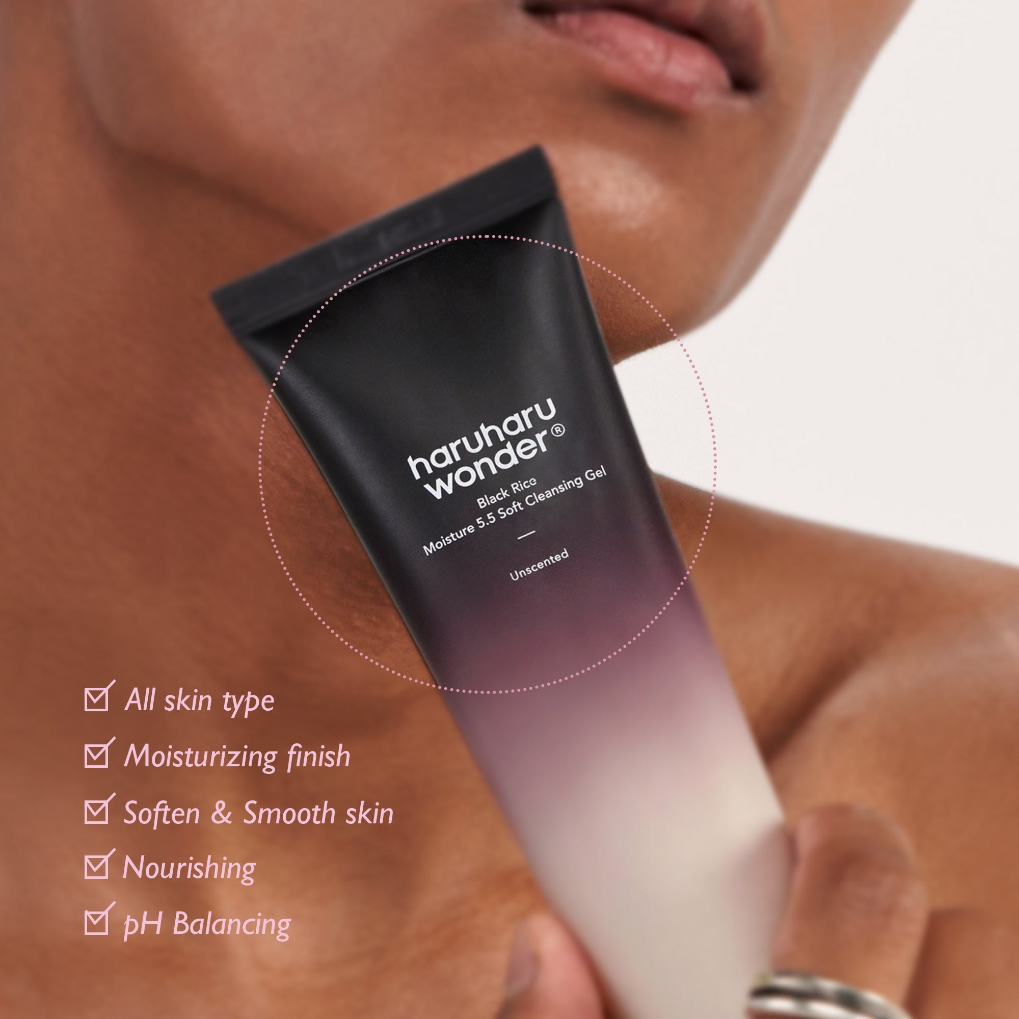 haruharu wonder Cleansing Gel - texture