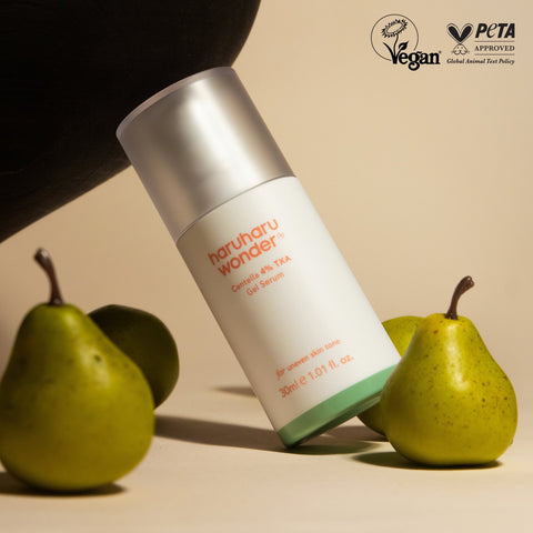 haruharu wonder Centella TXA Serum - application