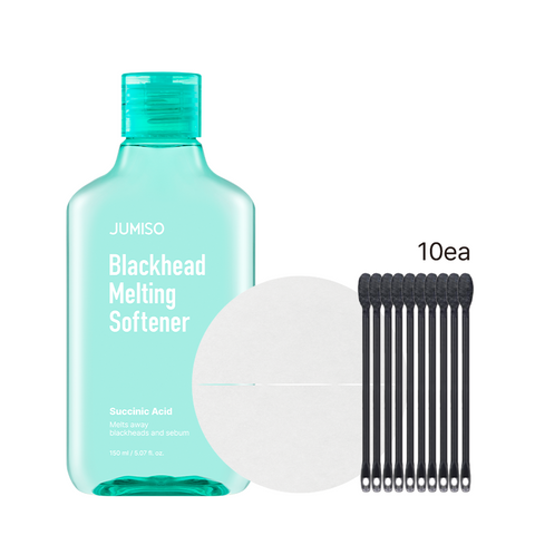 JUMISO Blackhead Melting Softener & Cotton Pad Set