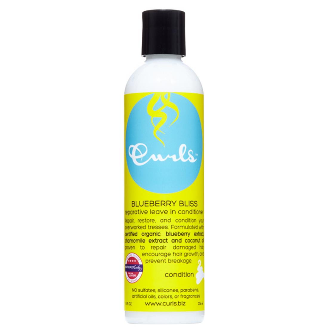 CURLS Blueberry Bliss Reparative Leave-In Conditioner 236ml