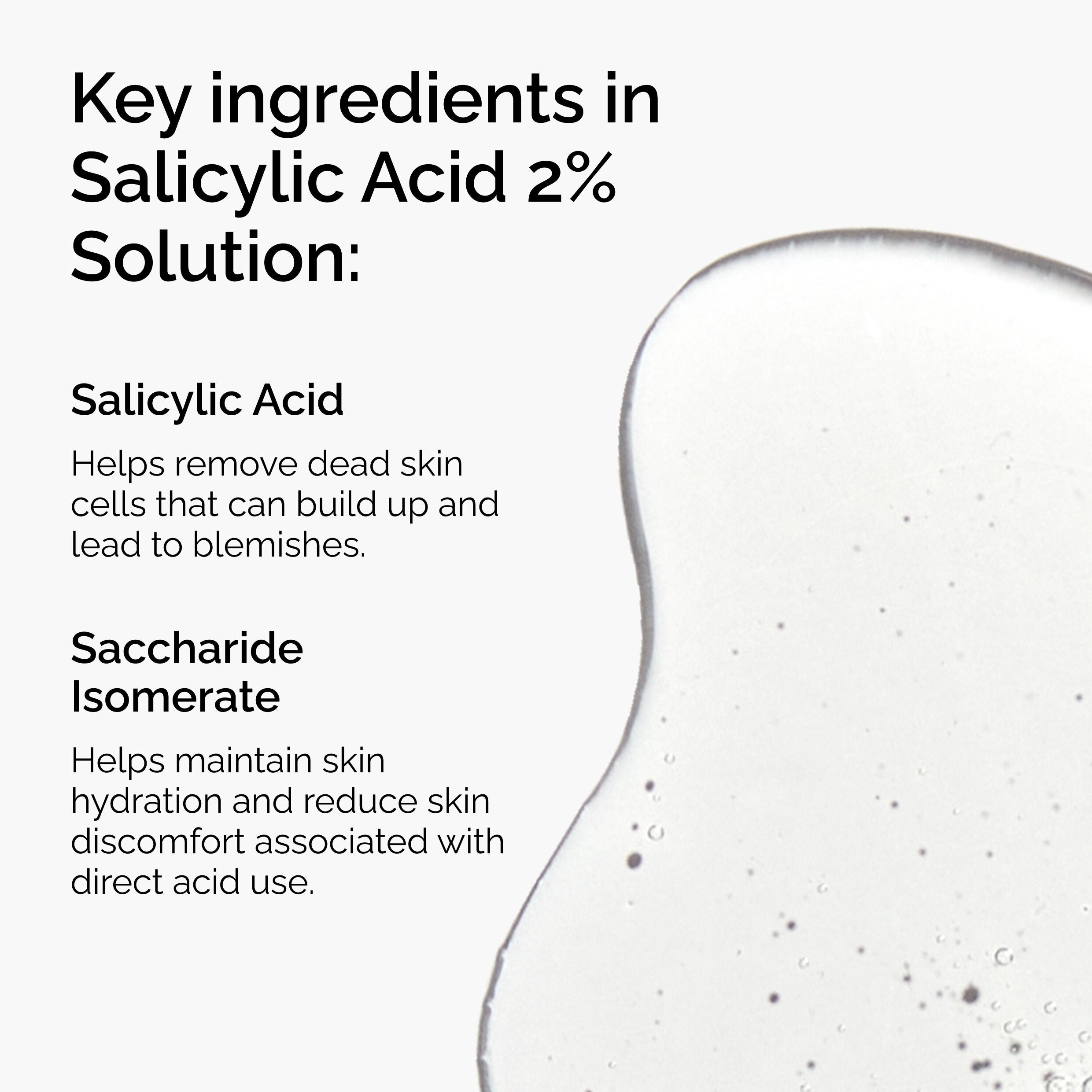 The Ordinary Salicylic Acid 2% Solution key benefits