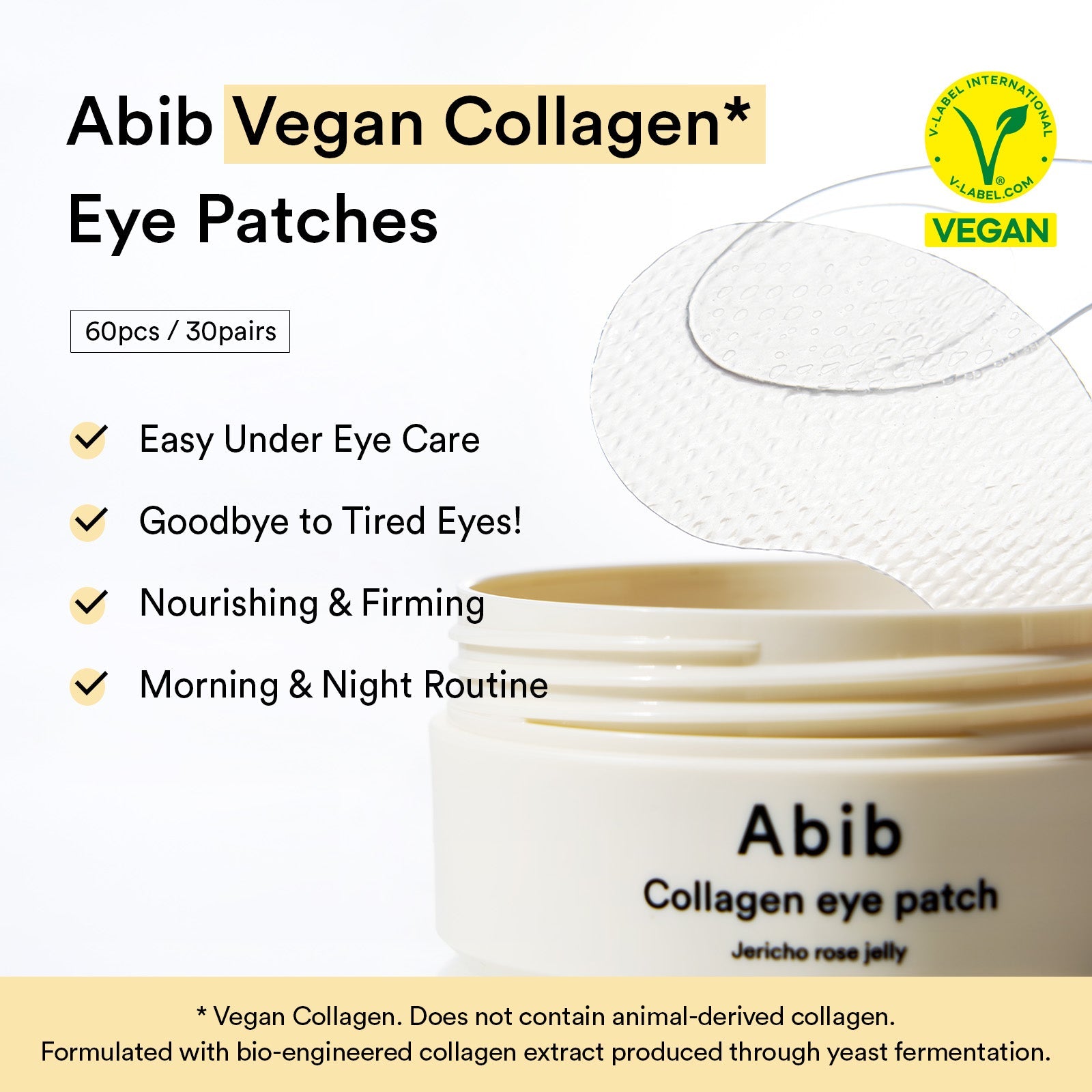 Abib Jericho Rose Eye Patch - ingredients