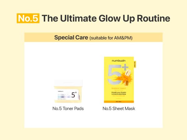 numbuzin No.5+ Glutathione Serum how to use