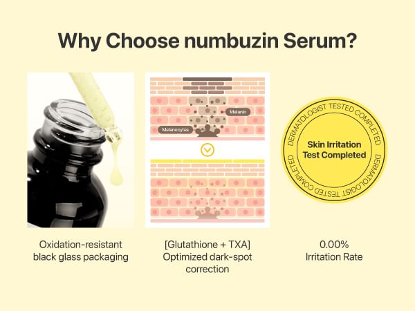 numbuzin No.5+ Glutathione Serum details