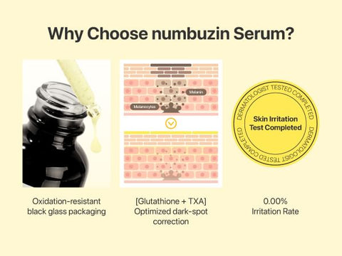 numbuzin No.5+ Glutathione Serum details