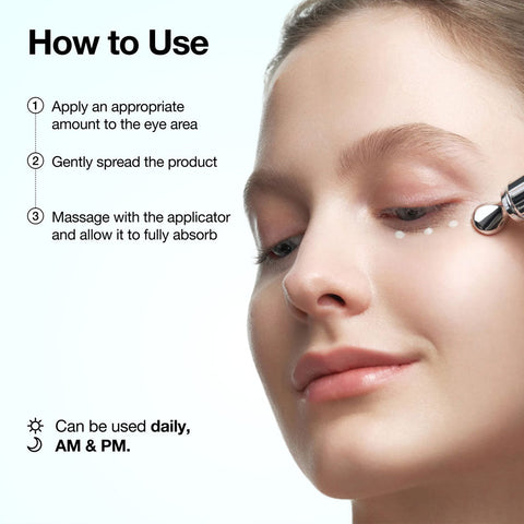 How to use Anua PDRN Caffeine eye cream