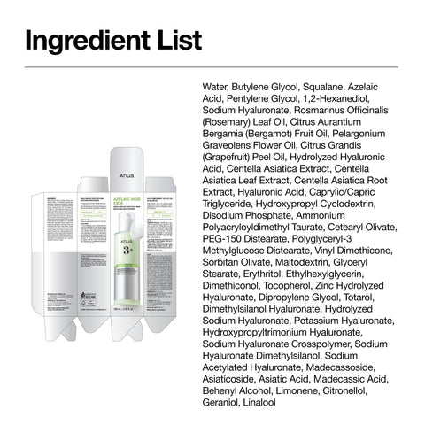 ANUA Azelaic Acid Cica Skin Soothing Moisturizer 100ml