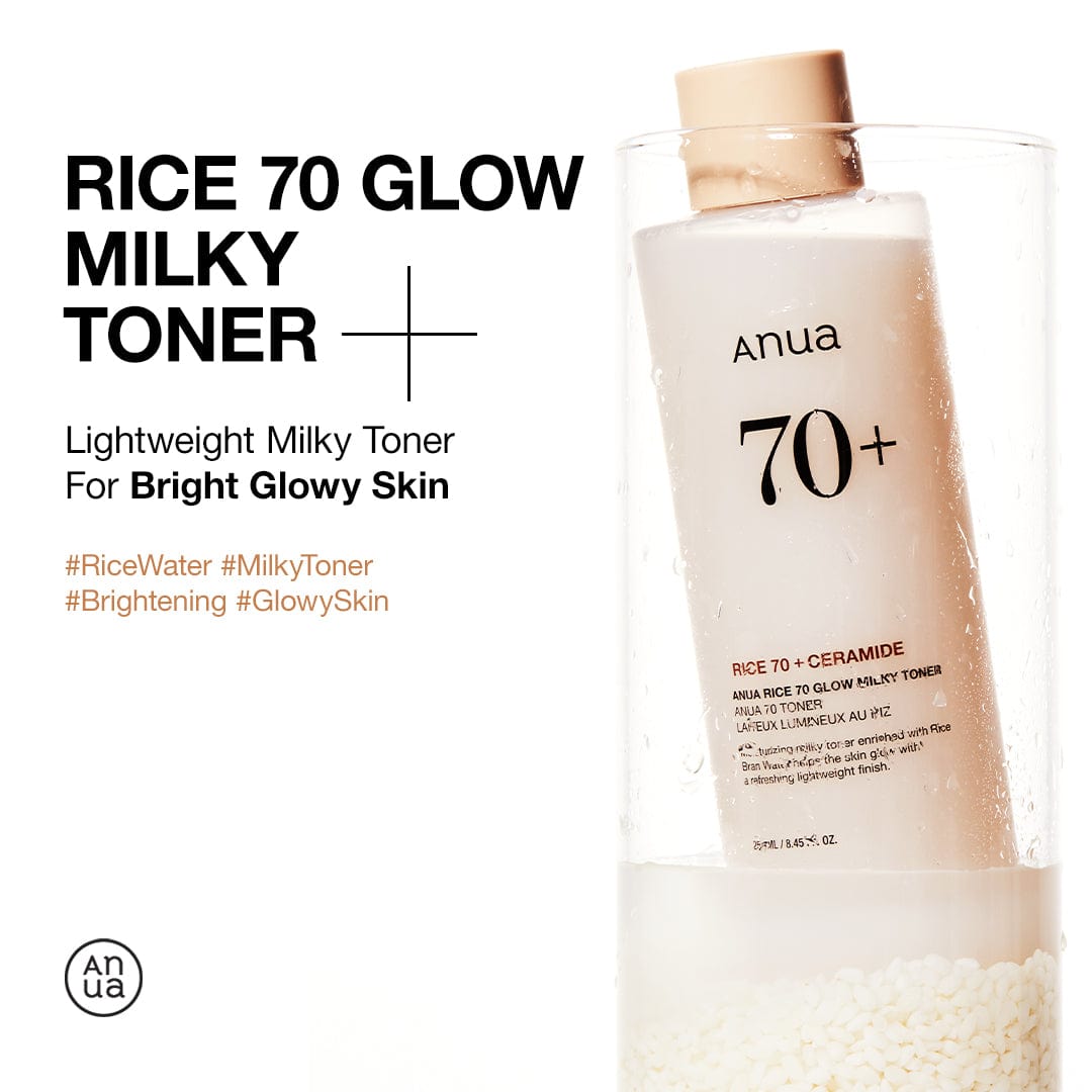 ANUA Rice 70 Glow Milky Toner - texture