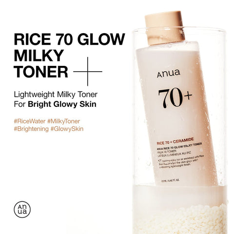 ANUA Rice 70 Glow Milky Toner - texture