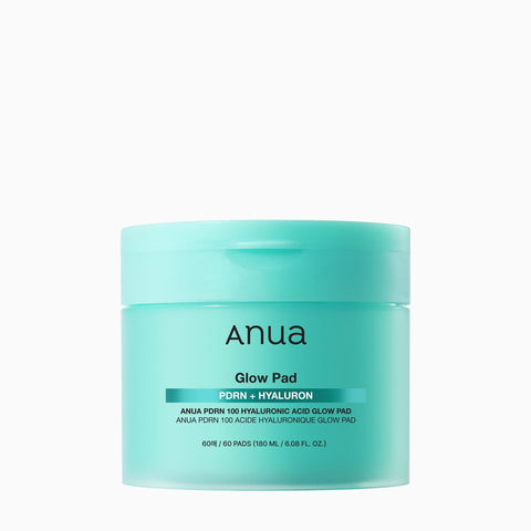 ANUA PDRN 100 Hyaluronic Acid Glow Pad 60 Pads