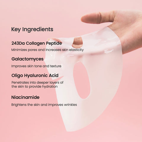 Biodance hydrogel mask for pores, firmness and redness