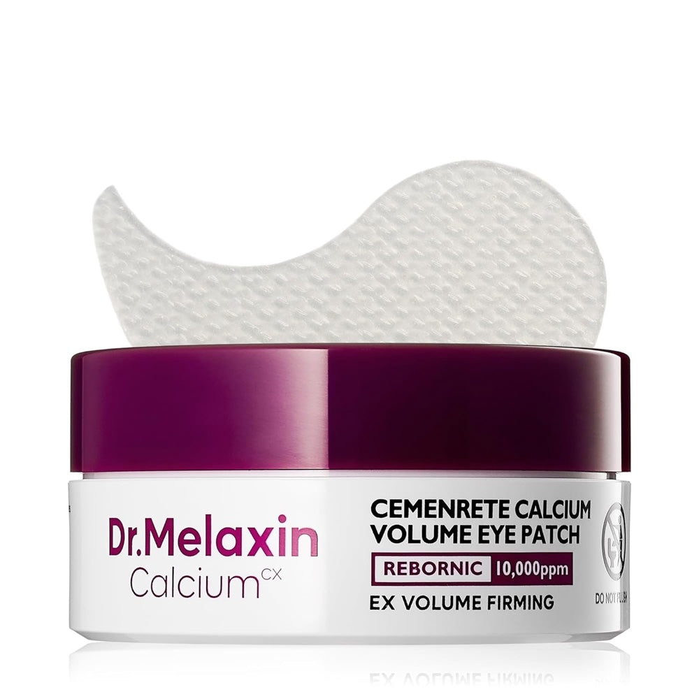 Dr.Melaxin Calcium Cemenrete Volume Eye Patch jar with hydrogel patch, 60 patches