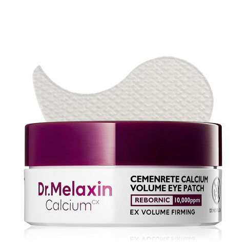 Dr.Melaxin Calcium Cemenrete Volume Eye Patch jar with hydrogel patch, 60 patches