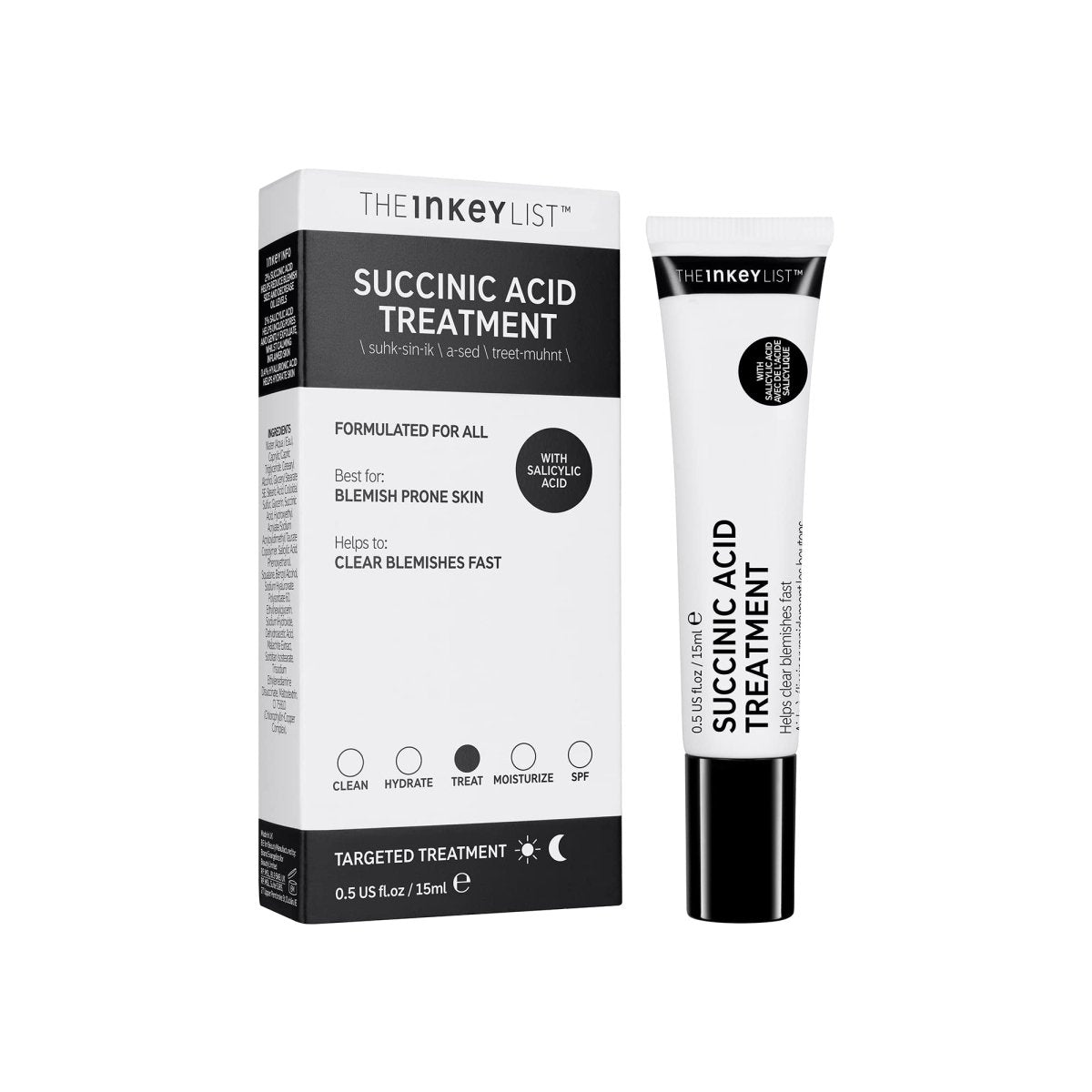 Inkey List Succinic acid Blemish Treatment (With Salicylic acid) - Girl's Cave