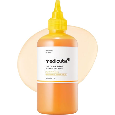 Medicube Kojic Acid Turmeric Resurfacing Toner 250ml bottle