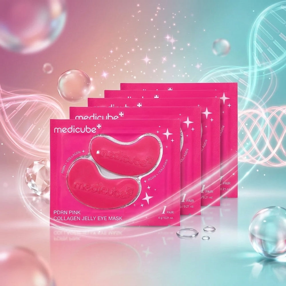 Medicube PDRN Pink Collagen Jelly Eye Mask sachets