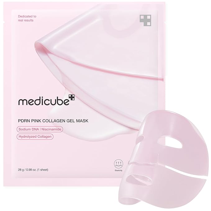 Medicube Salmon DNA PDRN pink collagen Jelly gel mask | Korean skincare - Girl's Cave