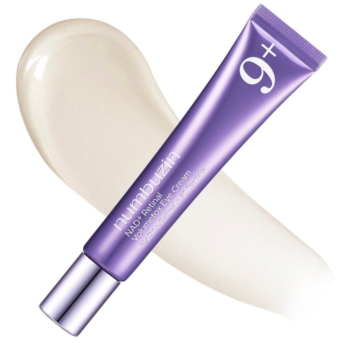 numbuzin No.9 NAD+ Retinal Volumetox Eye Cream 20ml tube on white background